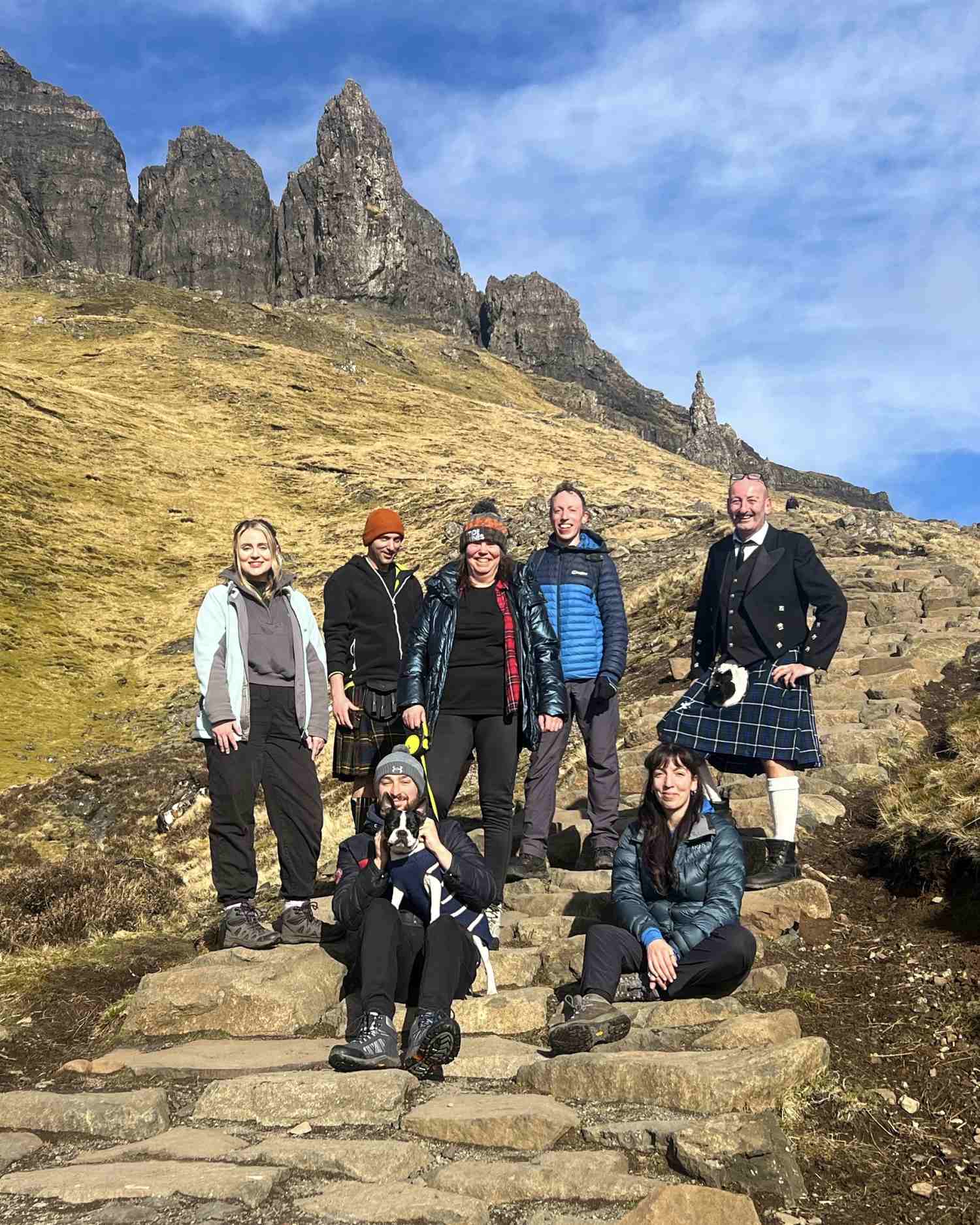 corporate teambuilding Isle of Skye hiking tour